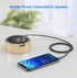 3.5mm Aux Audio Cable 5ft, Nylon Braided Auxiliary Cord for Headphone, Car Audio, Laptop, Smartphone, Home Stereos