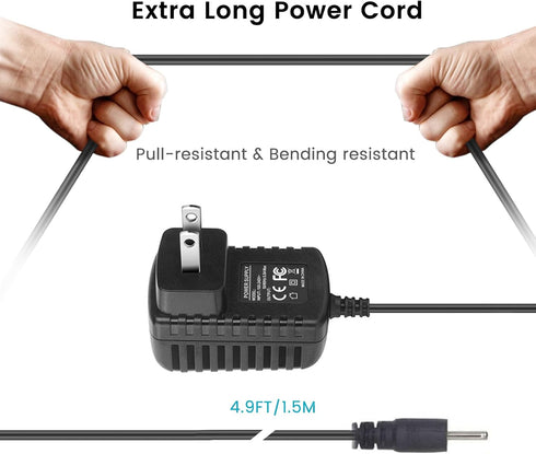 Power Cord for Braun 5513 5516 MGK3010 MGK3020 Trimmer and Clipper AC DC Adapter Supply for Multiple Models