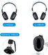 SIMOLIO IR Headphones for Car DVD System, Universal 2 Channel Wireless Infrared Car Headphone, Folding & Carry Pouch (2