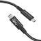 CableCreation USB 4 Cable, 2.6FT, 40Gbps, 100W, 8K 30Hz/Dual 4K 60Hz, USB-IF Certified, Compatible with USB-C Devices.