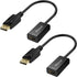 DisplayPort to HDMI Adapter, 2 Pack, Gold-Plated Uni-Directional Converter for HP, Dell, Lenovo