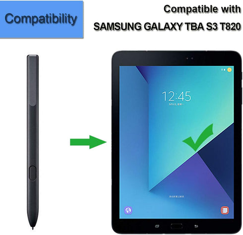 New Stylus Touch S Pen EJ-PT820BBE for Samsung Galaxy Tab S3 9.7, Black S Pen