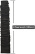 EIFHYT 2 Pack 6Feet Fabric Cord Cover & Chandelier Chain Cover Length for Chandelier Lighting Wires Natural Burlap Easy
