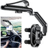 Sun Visor Car Phone Holder, Multifunctional Adjustable Cell Phone Holder, 360° Rotatable and Retractable for Most Cell
