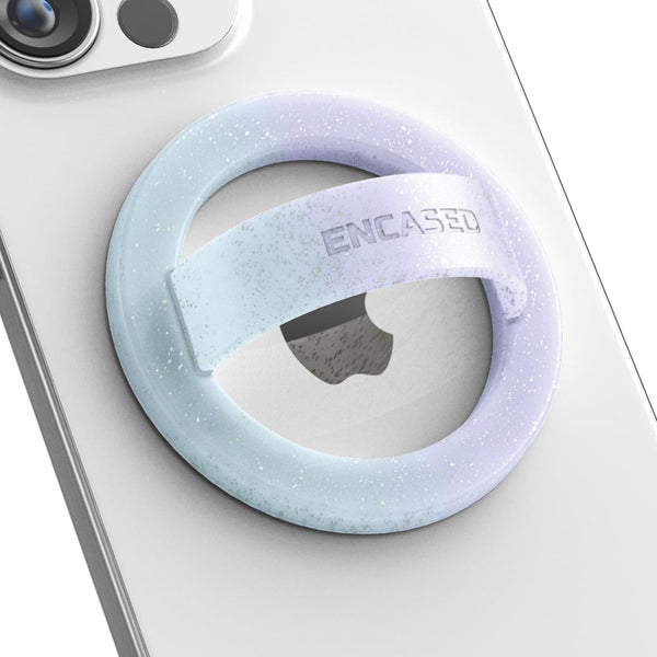 ENCASED Magnetic Phone Grip Holder (Compatible with MagSafe) Iridescent Sparkle Silicone Finger Loop