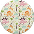 Cool Dinosaurs Pattern Design PopSockets Standard PopGrip - Dino and Rhino Gifts for Kids