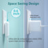 Costyle 3 Pack Flat USB Wall Charger 18W Quick Charge 3.0 Slim Adapter with Foldable Plug for iPhone 13 12 11 XR,