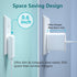 Costyle Slim Flat USB Wall Charger 2 Pack, 18W GaN Tech Fast Charge 3.0, Foldable Plug, White, Compatible for Samsung