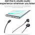 UrbanX 2021 Stereo Headphones for Samsung Galaxy S21 Ultra 5G, Galaxy S20 FE, Galaxy S20, Note 20 Ultra, Galaxy A33 5G, A53 5G, M52, M53, A73 5G Microphone and Volume Remote Type-C Connector