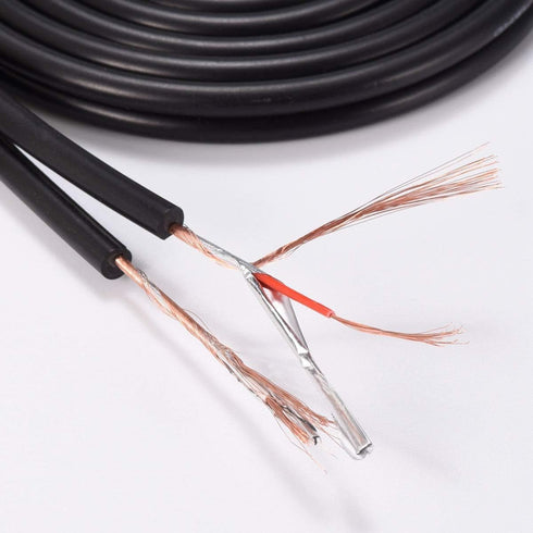 2RCA Cable, 10ft Gold Plated 90 Degree Right Angle 2-Male to 2-Male RCA Audio Cable (10FT)