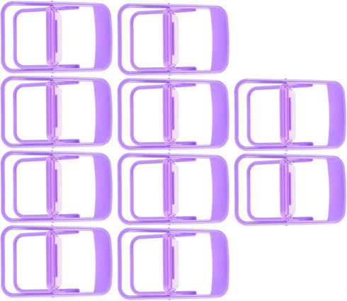 HOMSFOU 10pcs Foldable Chair Shape Phone Stand Set Portable Cartoon Mobile Phone Holders