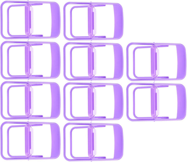 HOMSFOU 10pcs Foldable Chair Shape Phone Stand Set Portable Cartoon Mobile Phone Holders