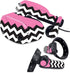 MightySkins Skin for Samsung Odyssey Plus VR - Pink Chevron | Durable Vinyl Decal Wrap Cover, Easy to Apply and Remove