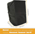 Outdoor Speaker Cover 2 Pack Bags, Waterproof Wall Mounted Speaker Protection with Windproof Elastic Cord