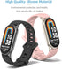 MIJOBS Replacement Wristband Strap for Mi Band 8, Mi Band 6, Mi Band 5 - Silicone Sport Strap for Xiaomi