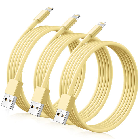 Original 2023 Upgraded iPhone Charger Cord, 3-Pack 6ft MFi Certified USB A Charging Cable for iPhone 13/12/11