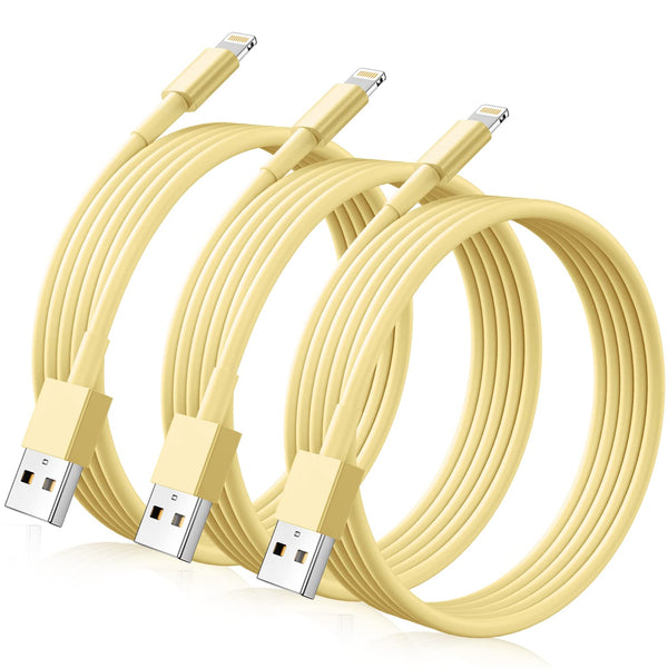 Original 2023 Upgraded iPhone Charger Cord, 3-Pack 6ft MFi Certified USB A Charging Cable for iPhone 13/12/11