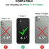 TENDLIN iPhone 11 Magnetic Case - Crystal Clear Hard Back, Soft Bumper, MagSafe Compatible, Protective (Green)