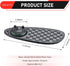 Zigeiya 11.8" 5.4" Car Dashboard Mat, x Anti-Slip Pad with Parking Number Sign and Rotatable Phone Holder, Large