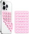 ILKCC Silicone Suction Cup Phone Case Mount Double Sided, Non Slip Phone Accessories