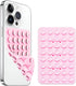 ILKCC Silicone Suction Cup Phone Case Mount Double Sided, Non Slip Phone Accessories
