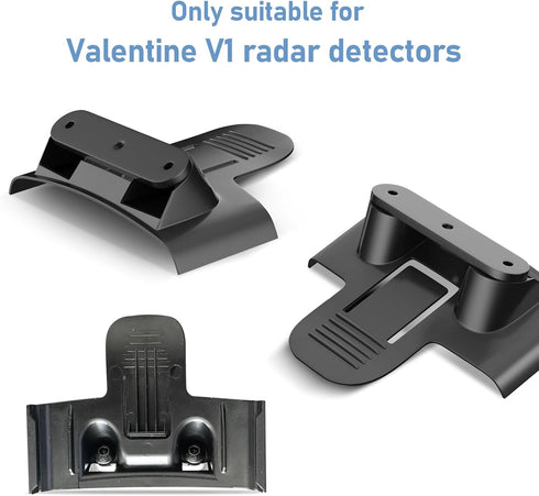 Radar Detector Mount, Car Rearview Mirror Rod Bracket, Compatible with Valentine V1, Easy to Install