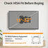 IWORKBOARD 13-32 Inch 100x100mm 33lbs, 360 Full Motion TV Monitor Wall Mount Bracket for Most LED LCD Flat Curved
