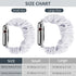 JIELIELE Scrunchie Apple Watch Band 38mm 40mm 41mm 42mm 44mm 45mm 49mm for Women, Cute Elastic Wristbands