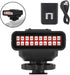 Portable Infrared Camera Night Vision Lamp, 20M LN-3 Double Row USB Charging Photography Night Vision Light
