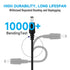 4 Pack 10ft/3M DC Power Extension Cable, 12V DC Power Adapter Cord for CCTV Security Camera, LED Strip, Black