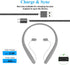 Replacement USB C Charging Cable for LG TONE Style HBS-SL5/HBS-SL6S/HBS-XL7 Stereo Headset (5ft Black) by Akingdleo