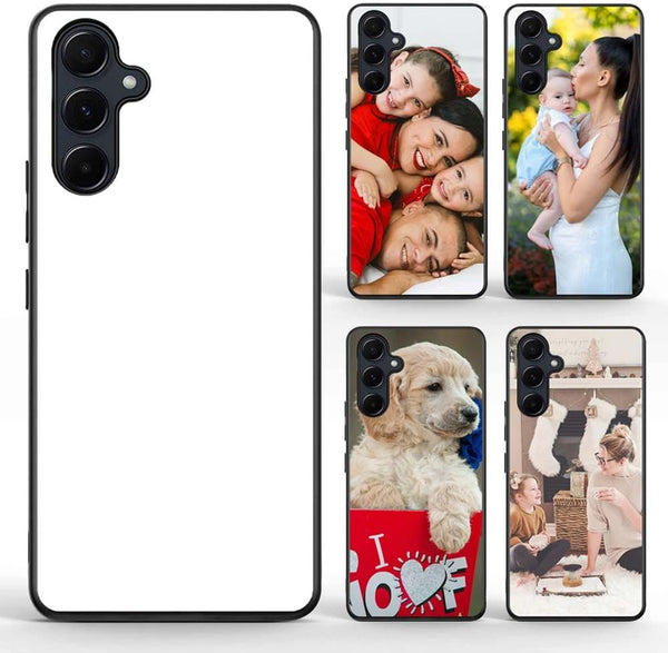 5PCS Samsung Galaxy A35 5G Case Sublimation Blank DIY Phone Cases, Printable Heat Press Aluminum Soft Rubber Cover