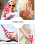 Telaso iPhone X/XS Case - Slim, Shockproof, Anti-Scratch, Matte Back, Hot Pink, Compatible with MagSafe Wireless