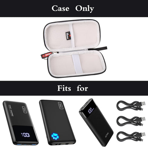 Mchoi Hard Case for INIU Portable Charger, Waterproof Shockproof Protective Case, Case Only