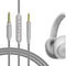 Geekria Audio Cable with Mic, Compatible with JBL Tune 770NC, 700BT, 660NC Headphones, 2.5mm to 3.5mm Cord