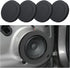 4PCS 6.5" Speaker Foam Enhancer Rings for Car Speakers, Universal Self-Adhesive
