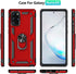 Samsung Galaxy Note 20 Case Military Grade Drop Impact 5G Armor Heavy Duty Shockproof with 360 Metal Rotating Ring