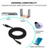 5Pcs Male to Female DC Extension Cable - 3.3ft/1Meter, 5.5mm x 2.1mm for CCTV Security Camera and LED Light Strips
