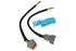 DT Connector Pigtail Cable, 8 Pin Male and Female 1ft/30cm