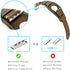 Compatible with Apple Watch Bands 38mm 40mm 41mm 42mm Genuine Leather Strap for iWatch Band Series 10