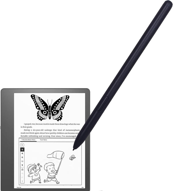 Stylus Pen Replacement for Kindle Scribe, 4096 Levels Pressure Sensitivity, Magnetic Absorption Function (Black)