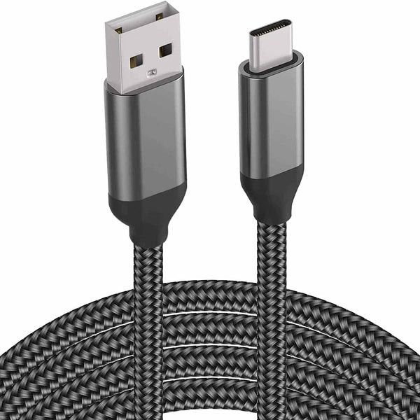 10FT USB C Cable for iPhone 15, iPad Pro, Fast Charging Nylon Cord for Samsung Galaxy S24, Note 20, Google Pixel & More.