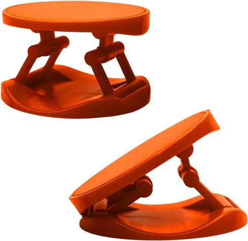 Cell Phone Grip Holder Stand for iPhone & Samsung, Orange