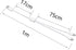 CERRXIAN 3Ft USB 2.0 Type A Male to 2 Micro USB Male Splitter Y Data Charge Connector Adapter Cable (White)