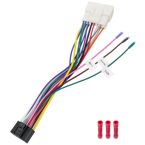 16Pin-14Pin Android Radio Wiring Harness Replacement for Subaru Outback Forester Liberty Legacy