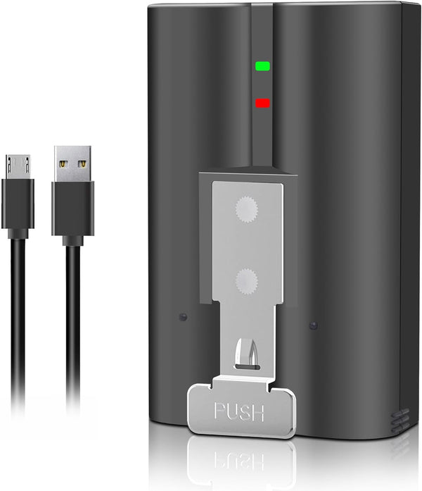 1 Pack Rechargeable V4 Battery 3.65V for Ring-Doorbell Camera 1/2/3/4 /USB Charging Station, Stick Up Cam Battery (2nd