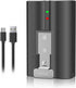 1 Pack Rechargeable V4 Battery 3.65V for Ring-Doorbell Camera 1/2/3/4 /USB Charging Station, Stick Up Cam Battery (2nd