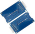Kiro&Seeu 2pcs 6-pin Micro SD Card Module Storage Board TF Card Memory Adapter Reader Module SPI Interface Compatible