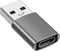 USB to USB C Adapter, USB C Female to USB 3.1 Male, Compatible with iPhone 11 12 13 14 Pro Max, Samsung