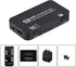 Wonlyus 4x1 4K@60Hz 3.5mm 3D, 1080P @120Hz, 4Kx2k @60Hz HDMI Switch with Audio Extractor, Ultra HD HDMI Switcher